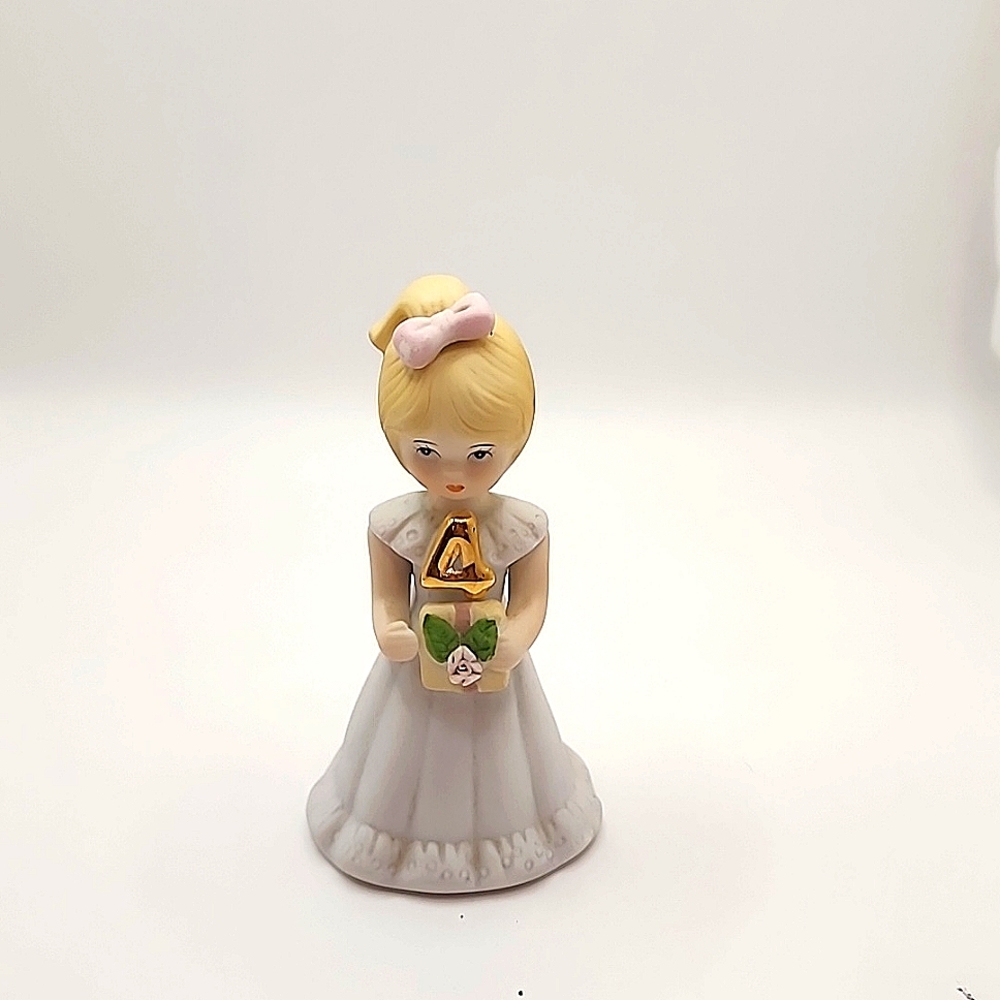 ENESCO Vintage Birthday Girls age 4 Growing up Birthday  girls